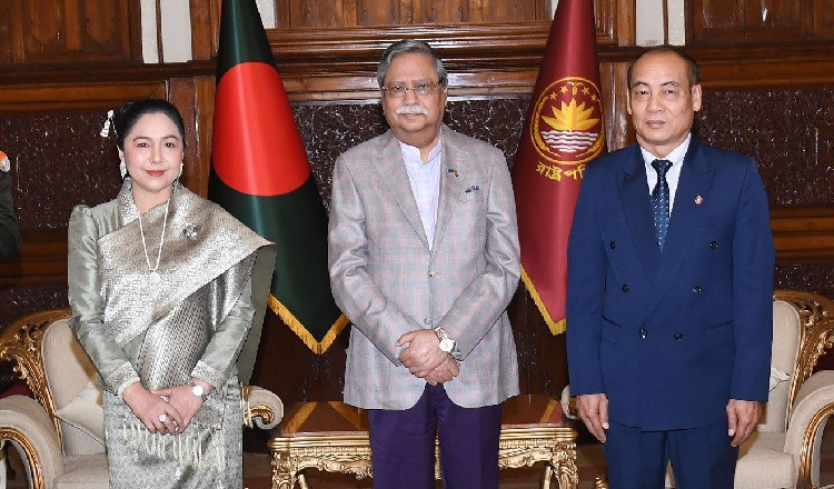 President seeks more investment to Bangladesh from Lao PDR, Kenya, Zambia, Cyprus