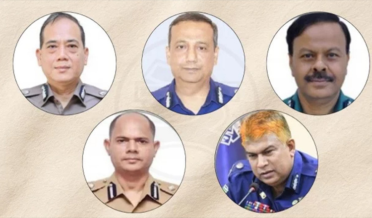 নৌ-পুলিশ প্রধানসহ ৫ অতিরিক্ত আইজিপিকে বাধ্যতামূলক অবসর