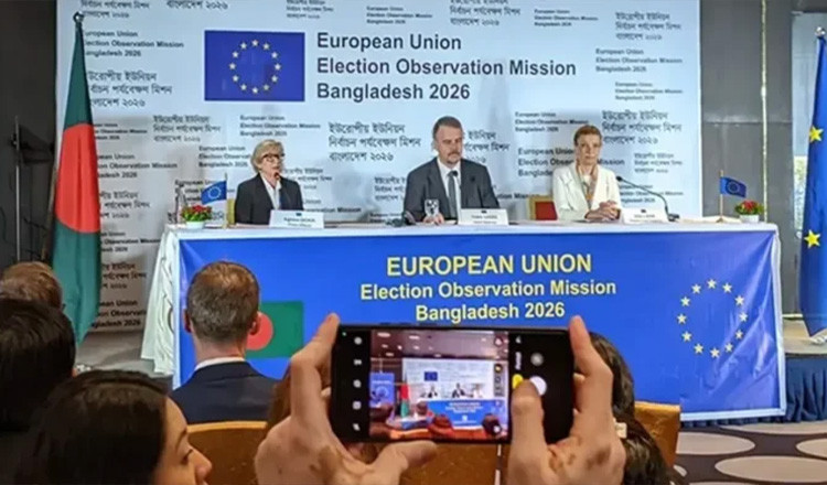 নির্বাচনে কারচুপির অভিযোগে প্রমাণ পায়নি ইইউ পর্যবেক্ষক দল