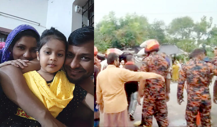 বাটাজোরে বাসচাপায় প্রাণ গেল একই পরিবারের তিনজনের