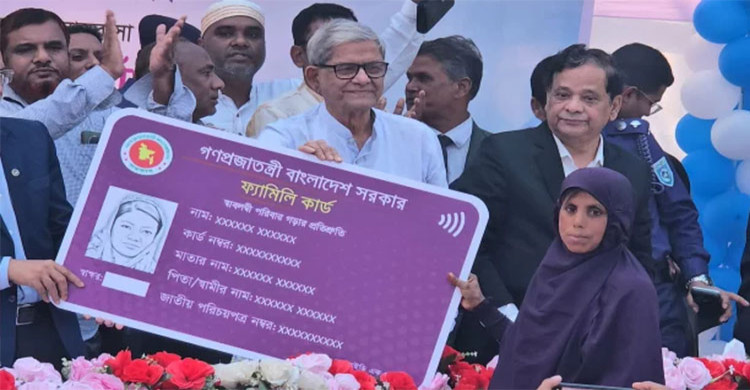 একটু ধৈর্য ধরেন, সবাই ফ্যামিলি কার্ড পাবেন: মির্জা ফখরুল