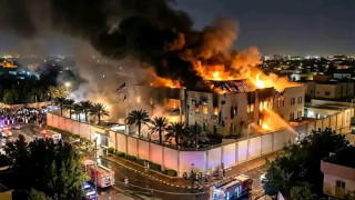 সৌদিতে মার্কিন দূতাবাসে ড্রোন হামলা