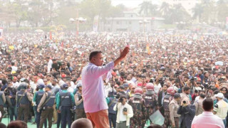 ঢাকায় তারেক রহমানের নির্বাচনী প্রচারের শেষ জনসভা
