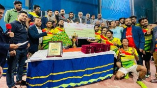 বিজয় দিবস ফুটসালে চ্যাম্পিয়ন সাস্টের লোক প্রশাসন